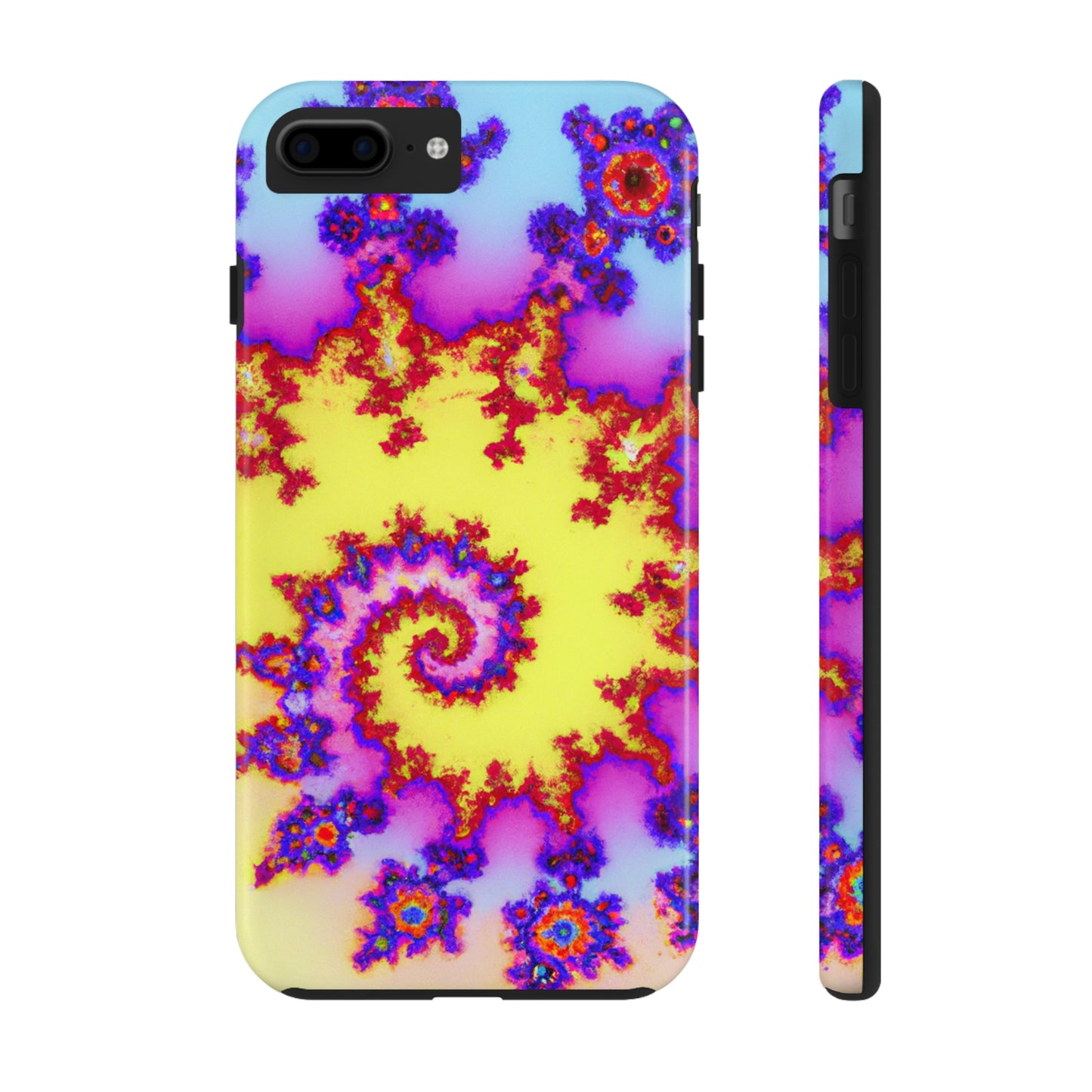 Tough Case-Mate iPhone Case Ft. Tie Dye Fractal