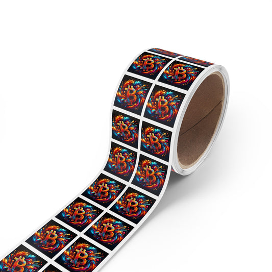 Bitcoin Sticker Rolls