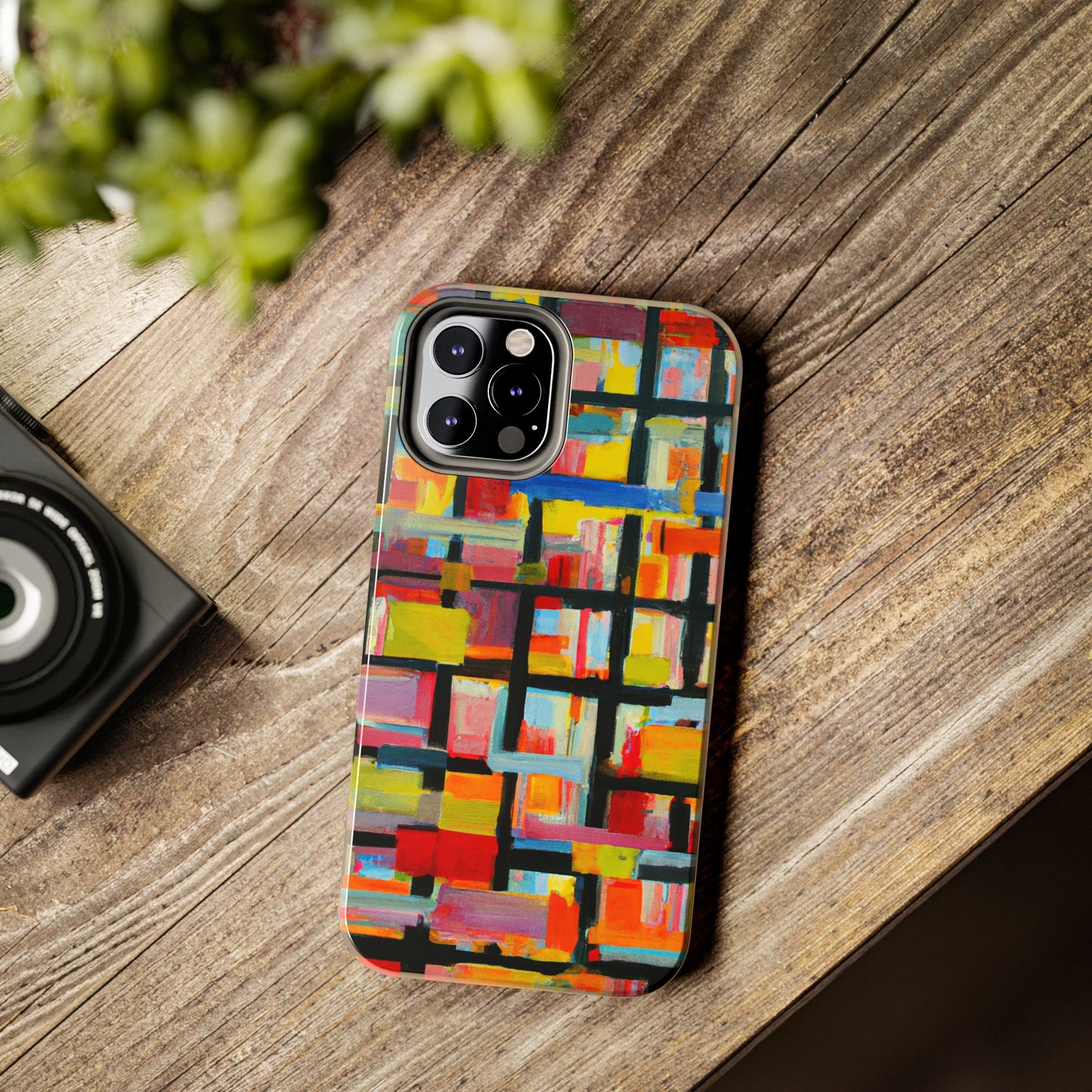 Tough Case-Mate iPhone Case Ft. Abstract Bricks