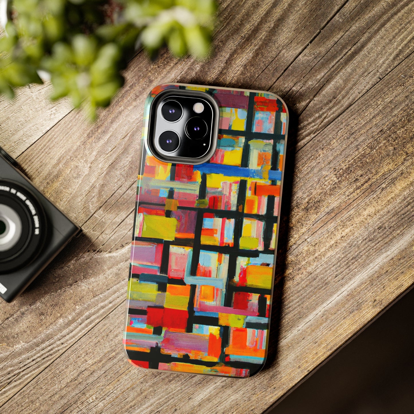 Tough Case-Mate iPhone Case Ft. Abstract Bricks