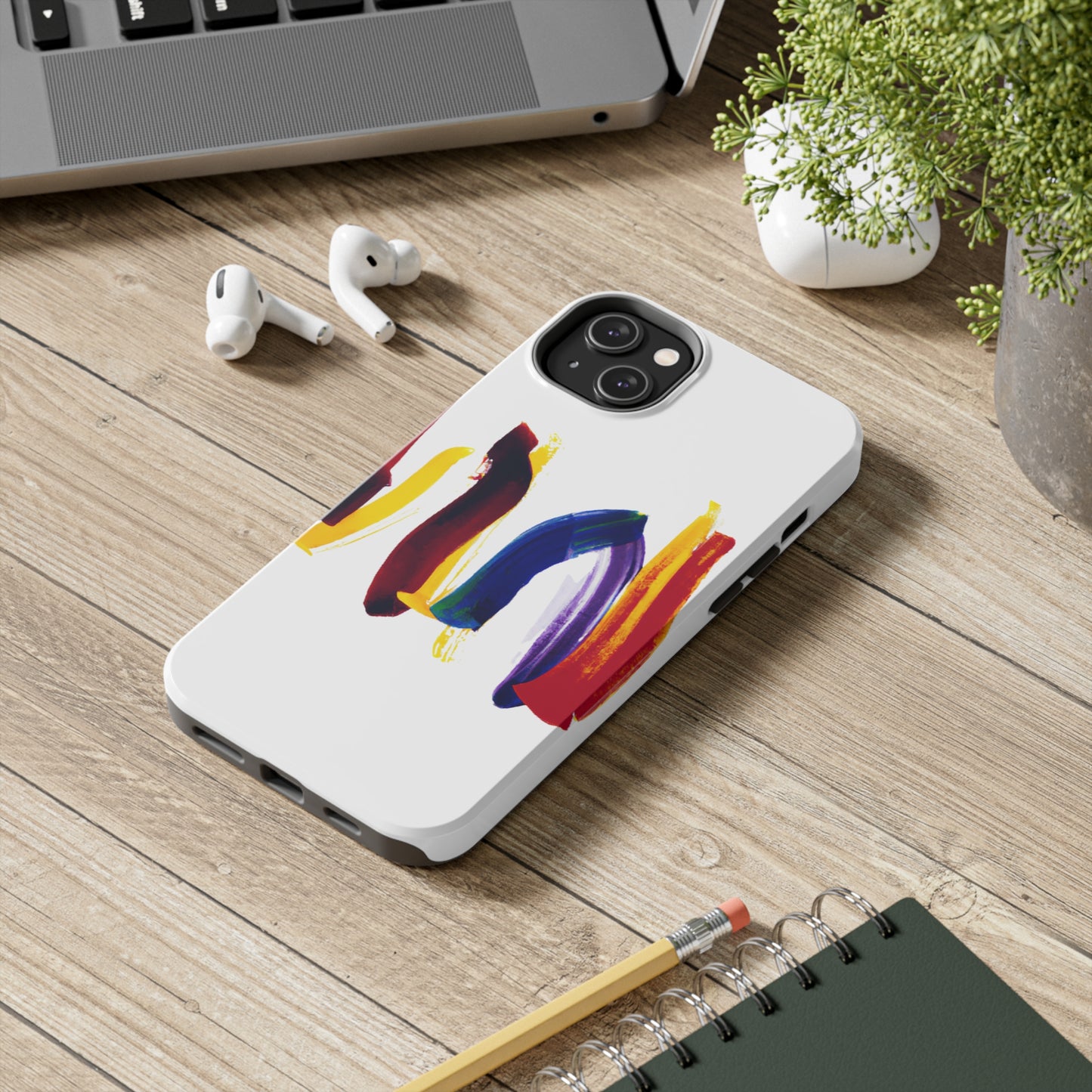 Tough Case-Mate iPhone Case Ft. Simple Abstract