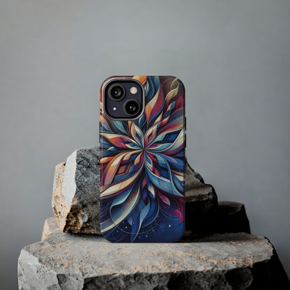 ToughDrop Apple iPhone Case Ft. Abstract Snowflake