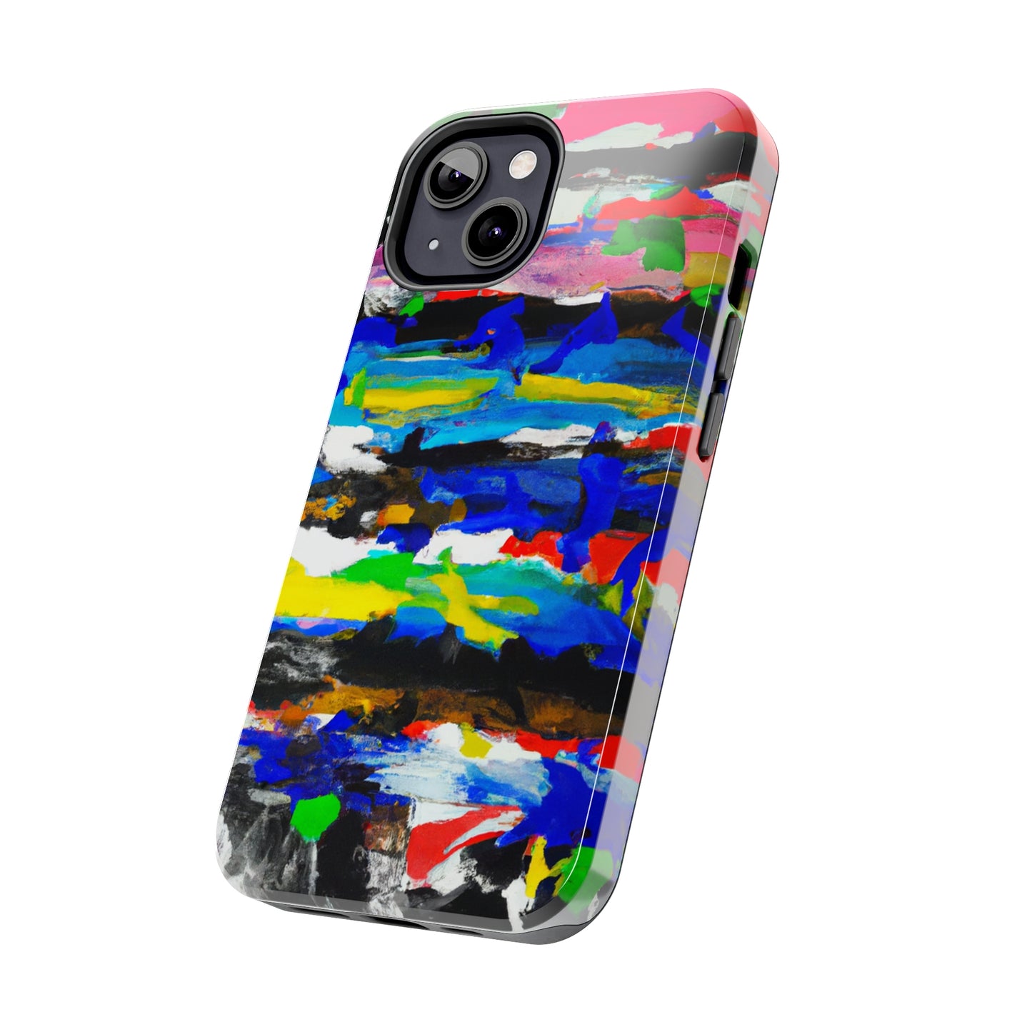 Tough Case-Mate iPhone Case Ft. Abstract Stripes