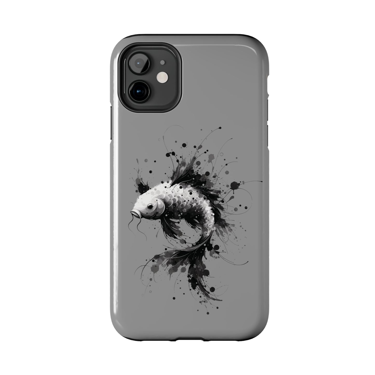 ToughDrop Apple iPhone Case Ft. Ink Blot Koi