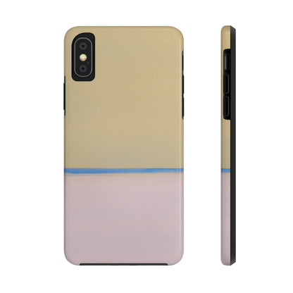 Strong Apple iPhone Case Ft. Minimal Thin Stripe