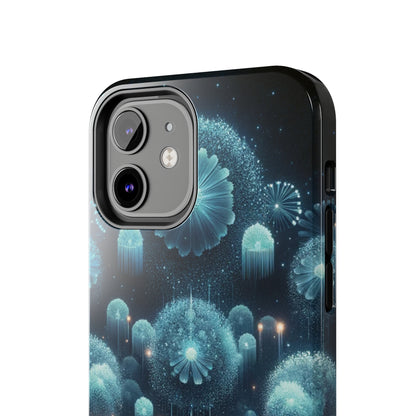 ToughDrop Apple iPhone Case Ft. Blue Dot New Year Fireworks