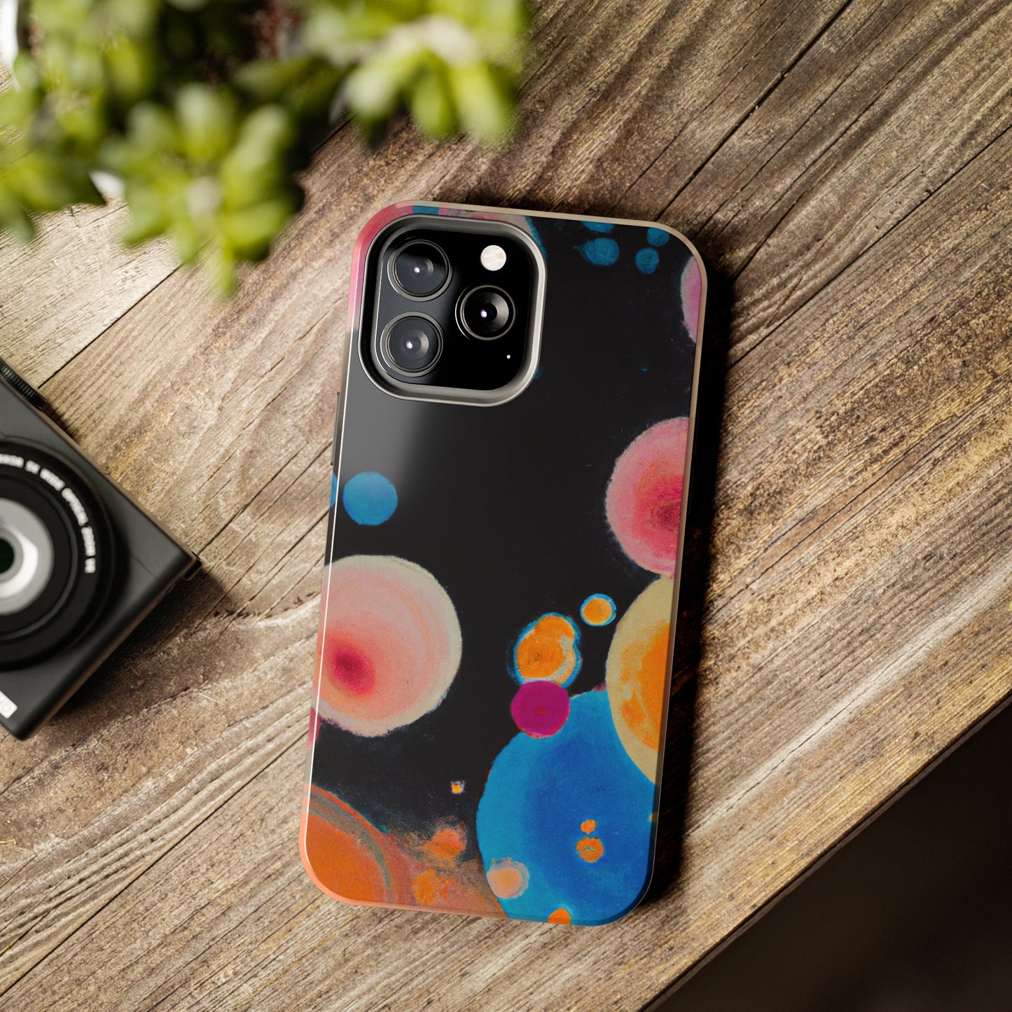 Tough Apple iPhone Cases Ft. Rising Bubbles