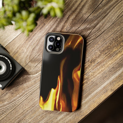 Tough Apple iPhone Cases Ft. Abstract Flames