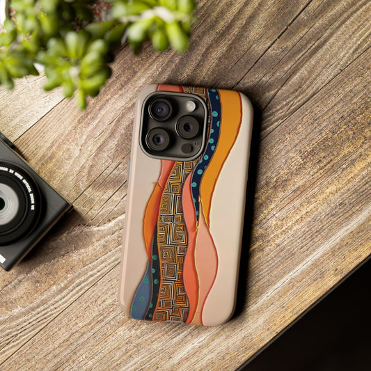 Tough Phone Case Ft. Waves of Equilibrium by Brandon Falk