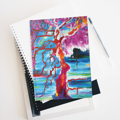 "Abstract Spirit Tree" Blank Page Journal