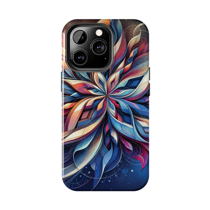 ToughDrop Apple iPhone Case Ft. Abstract Snowflake