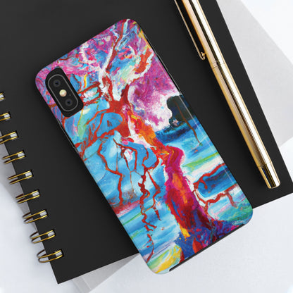 Tough Apple iPhone Cases Ft. Abstract Spirit Tree