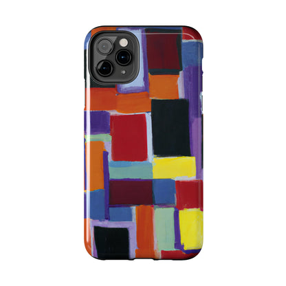 Tough Case-Mate iPhone Case Ft. Abstract Rectangles