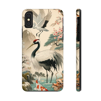 ToughDrop Apple iPhone Case Ft. Spirit Crane