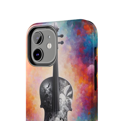 ToughDrop Apple iPhone Case Ft. Greyscale Violin