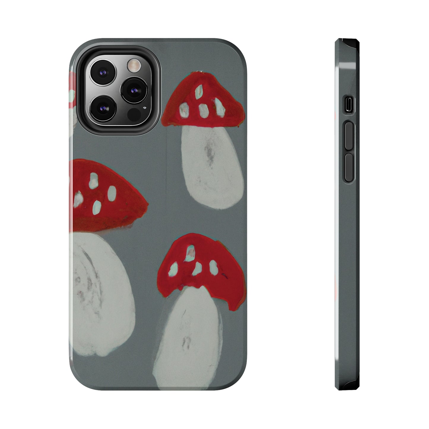 Tough Apple iPhone Cases Ft. Acrylic Mushrooms