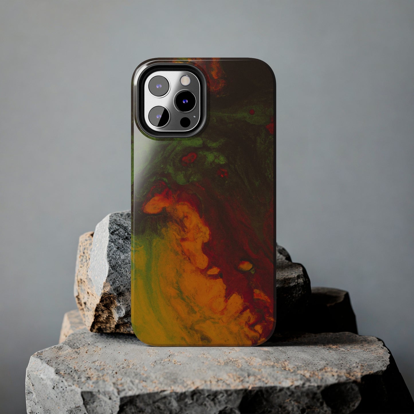 Tough Apple iPhone Case Ft. Abstract Gas Giant