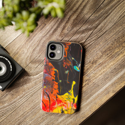 Tough Case-Mate iPhone Case Ft. Abstract Orange