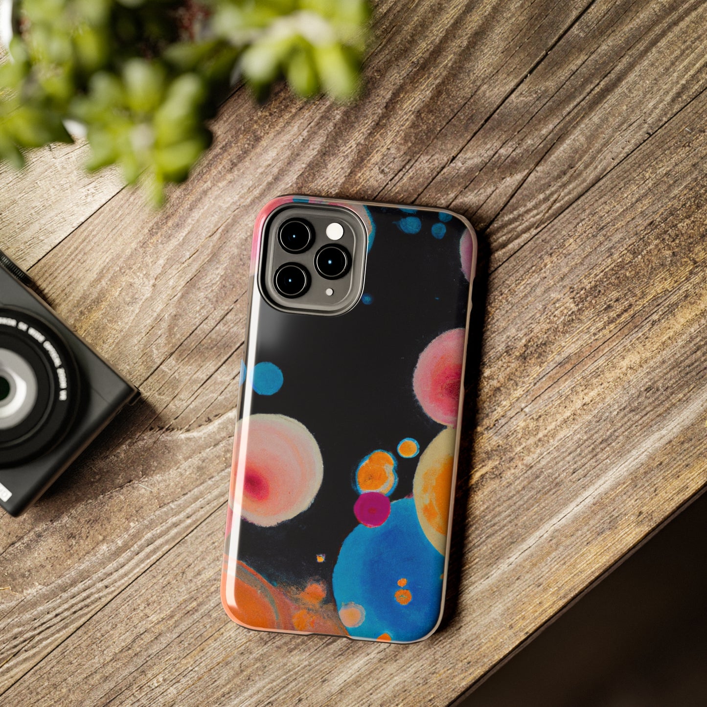 Tough Apple iPhone Cases Ft. Rising Bubbles