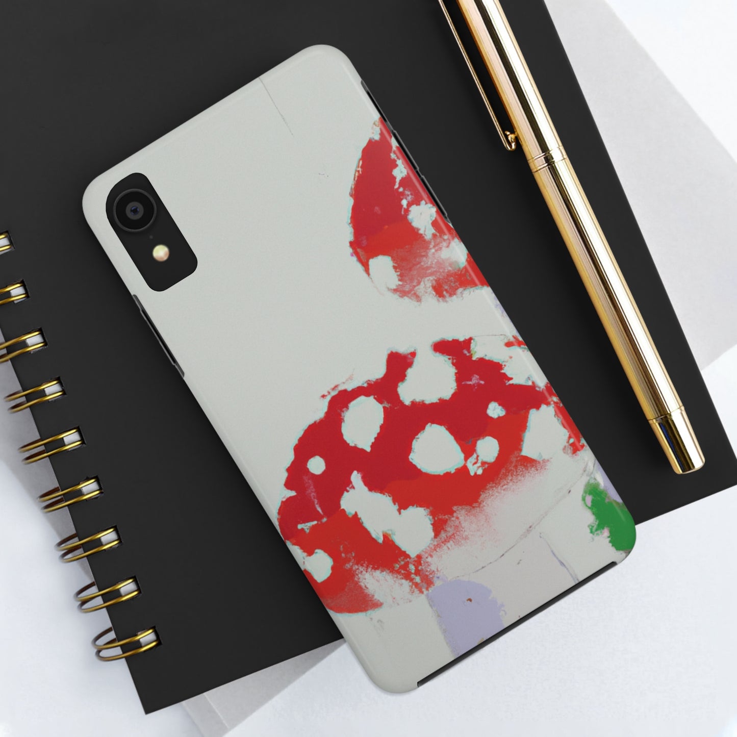 Tough Apple iPhone Cases Ft. Simple Mushroom