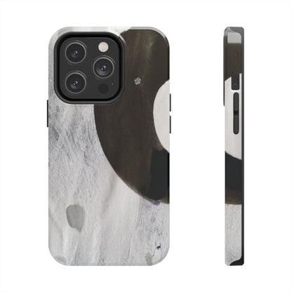 Strong Apple iPhone Case Ft. Abstract Half Circle