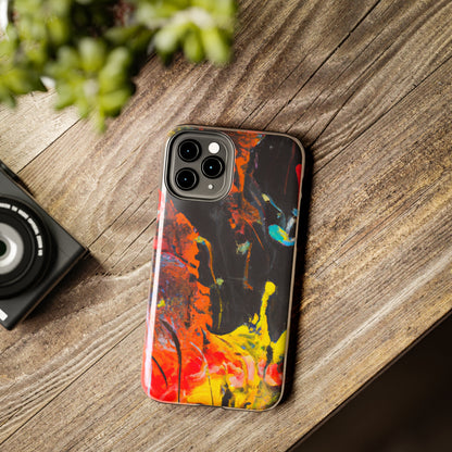 Tough Case-Mate iPhone Case Ft. Abstract Orange