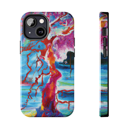 Tough Apple iPhone Cases Ft. Abstract Spirit Tree