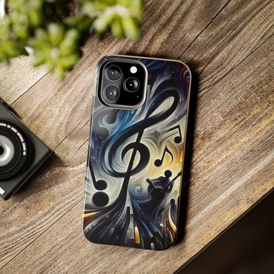 ToughDrop Apple iPhone Case Ft. Musical Abstraction