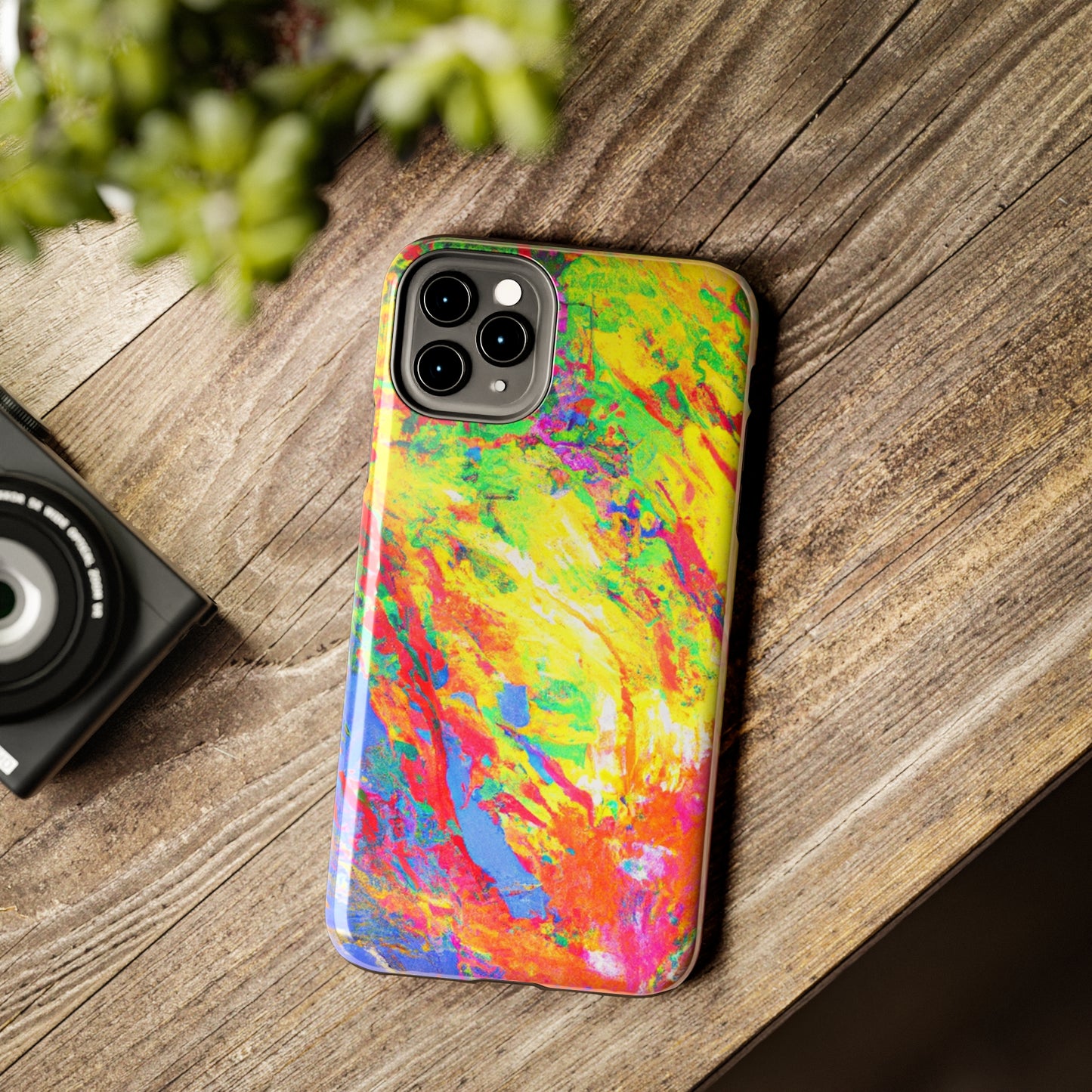 Tough Apple iPhone Cases Ft. Abstract Sherbet