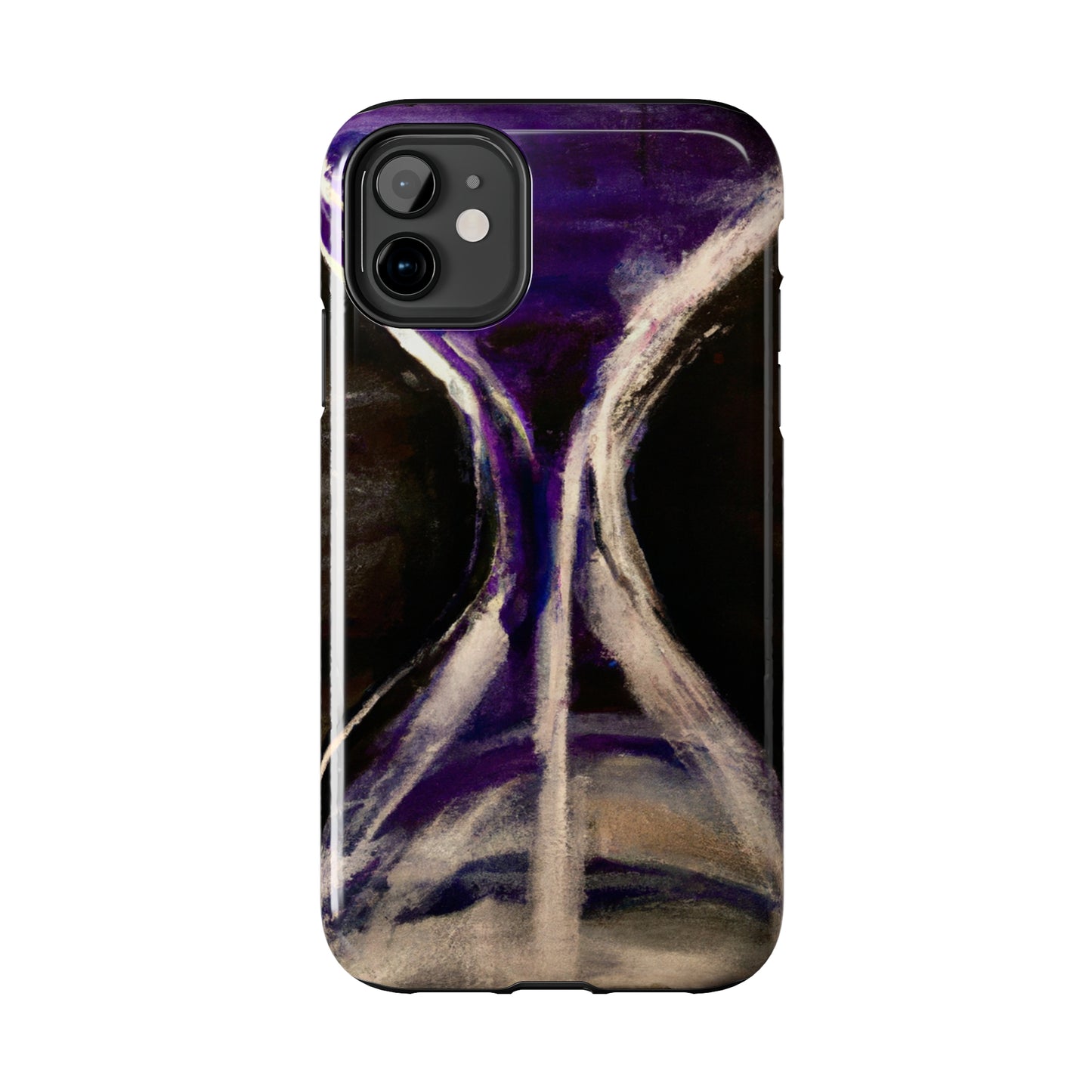 Tough Case-Mate iPhone Case Ft. Purple Hourglass