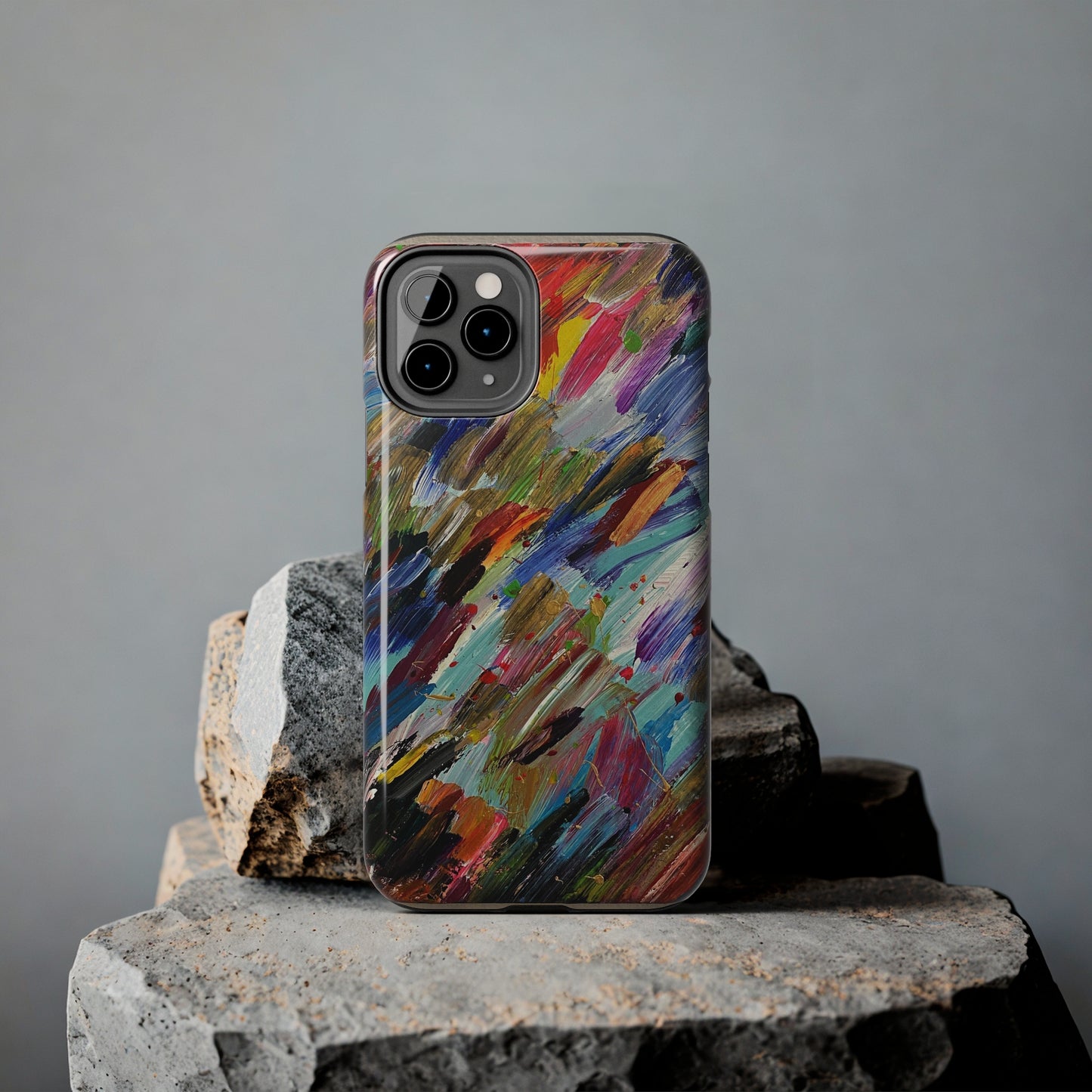 Tough Case-Mate iPhone Case Ft. Abstract Acrylic Feathers