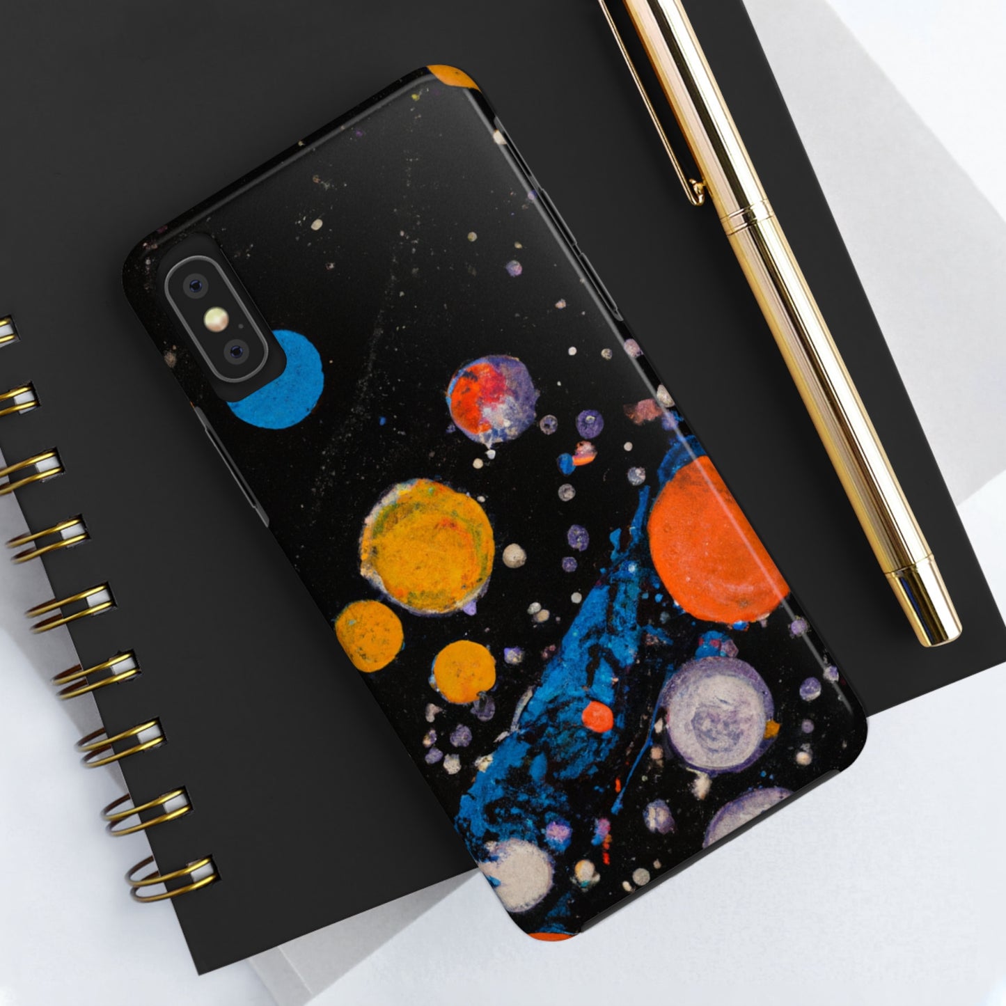 Tough Apple iPhone Cases Ft. Space Bubbles