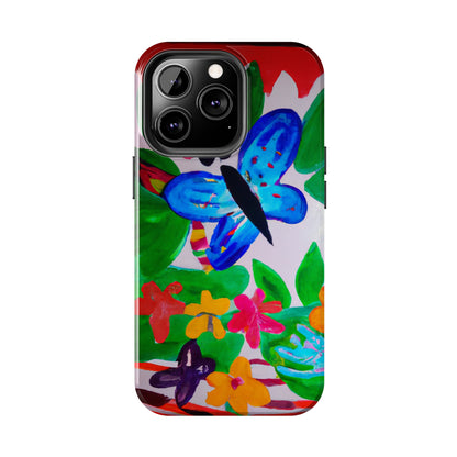 Tough Case-Mate iPhone Case Ft. Watercolor Butterfly