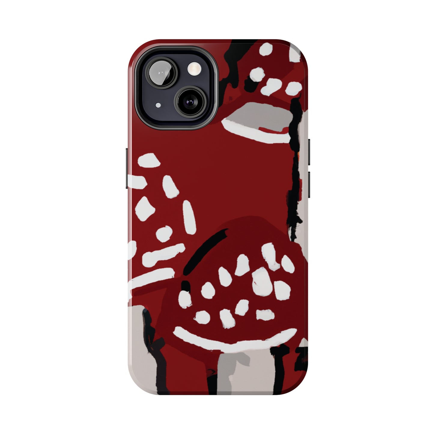 Tough Apple iPhone Cases Ft. Cartoon Mushrooms