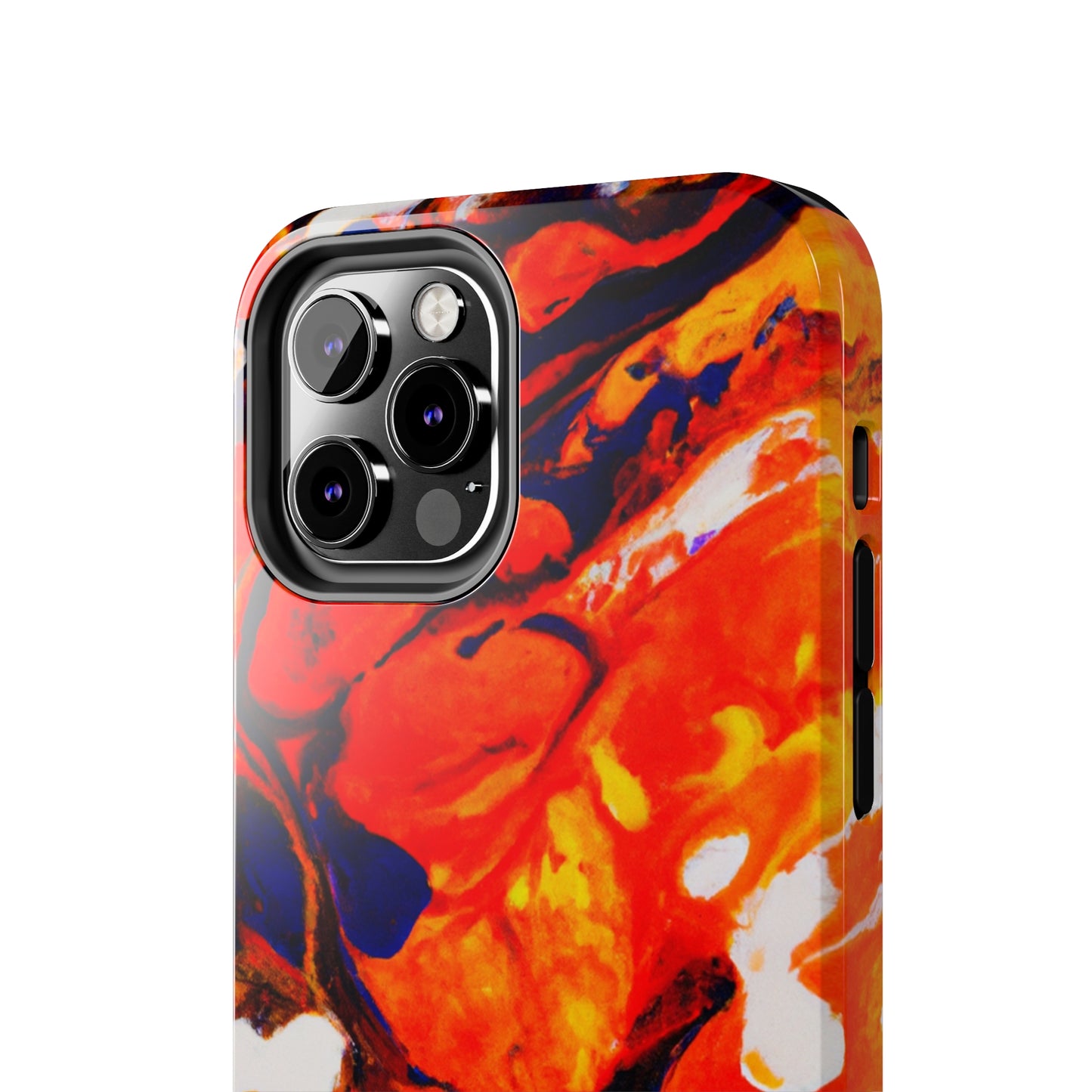 Tough Apple iPhone Cases Ft. Abstract Halloween Pumpkin