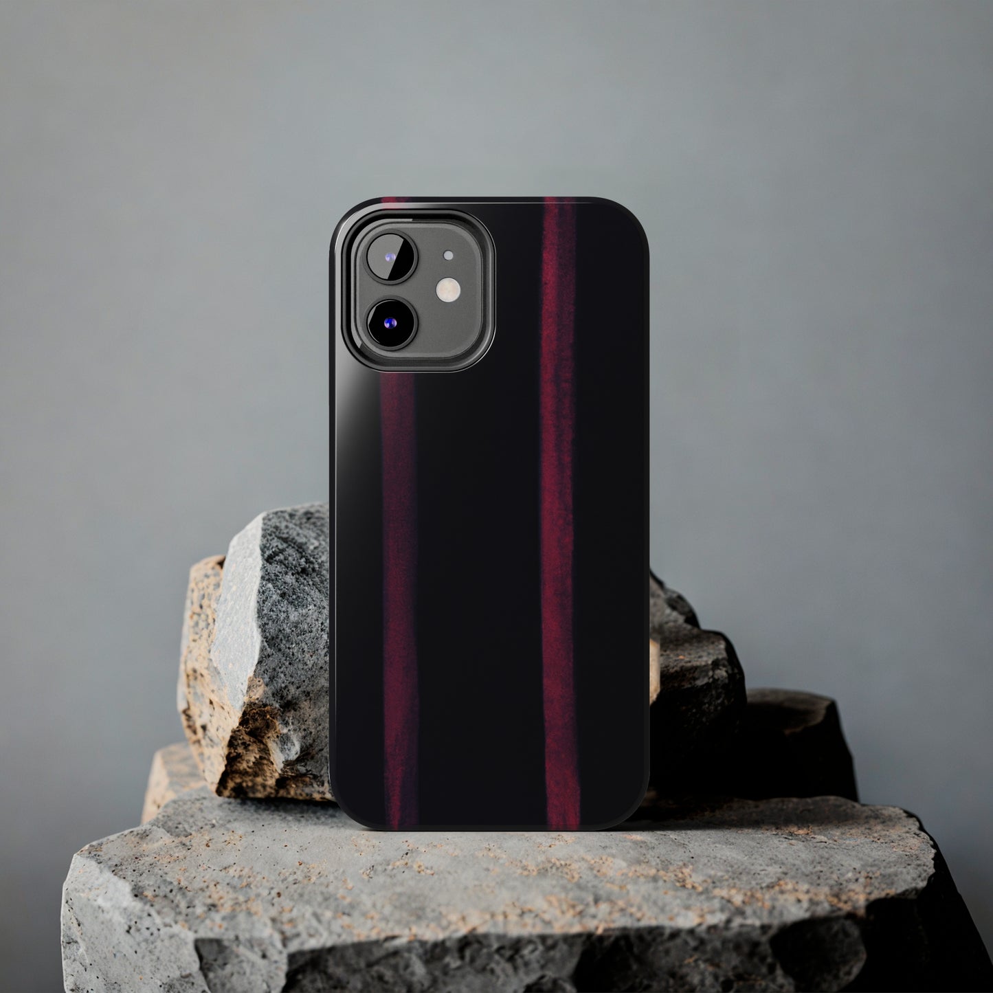 Tough Apple iPhone Cases Ft. Dark Stripes