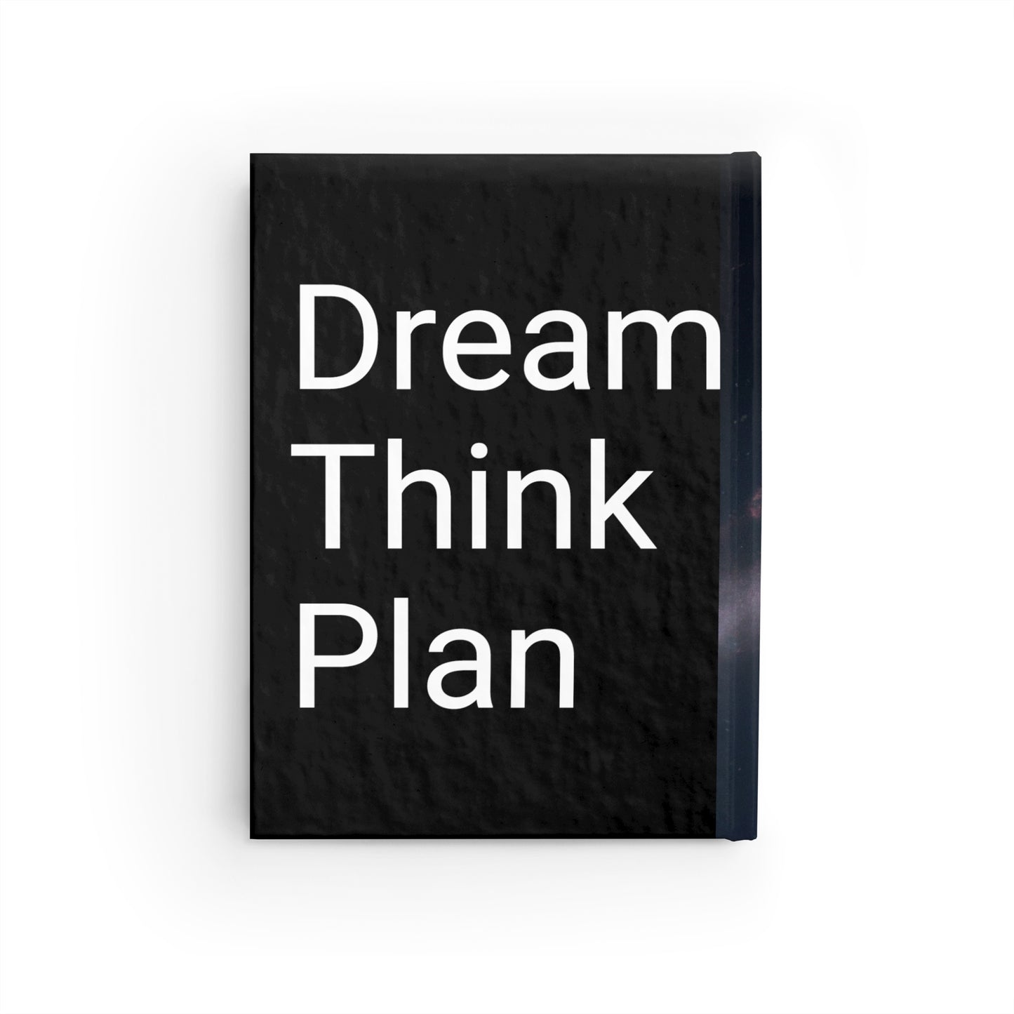 "Dream Think Plan" Blank Page Journal