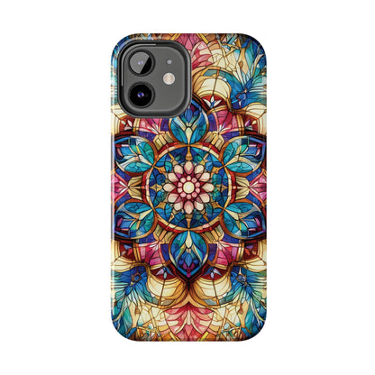 ToughDrop Apple iPhone Case Ft. Stained Glass Fractal