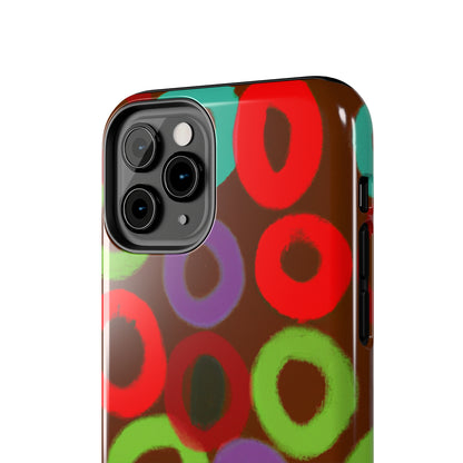 Tough Case-Mate iPhone Case Ft. Fruity Circles