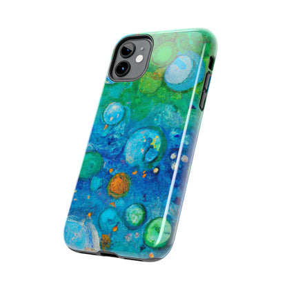 Tough Apple iPhone Cases Ft. Abstract Bubbles