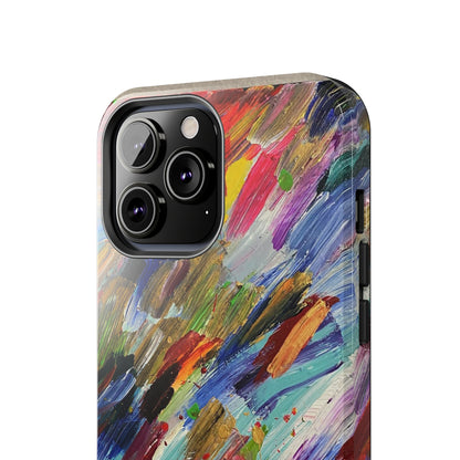 Tough Case-Mate iPhone Case Ft. Abstract Acrylic Feathers