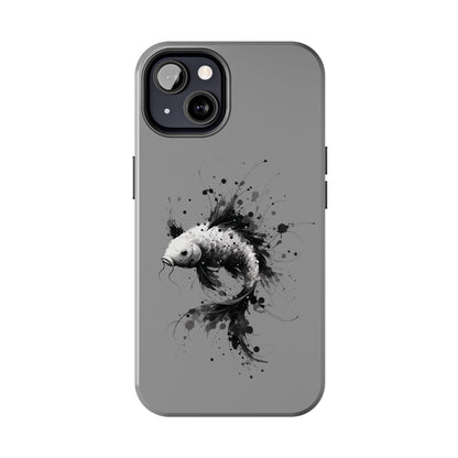 ToughDrop Apple iPhone Case Ft. Ink Blot Koi