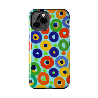 Tough Case-Mate iPhone Case Ft. Vivid Circles