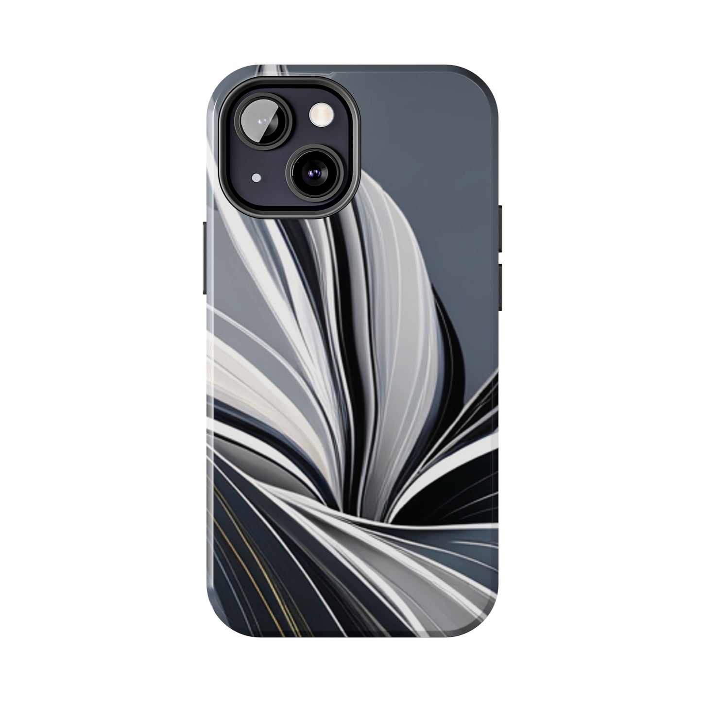 Strong Apple iPhone Cases Ft. Black and White Abstract Sail