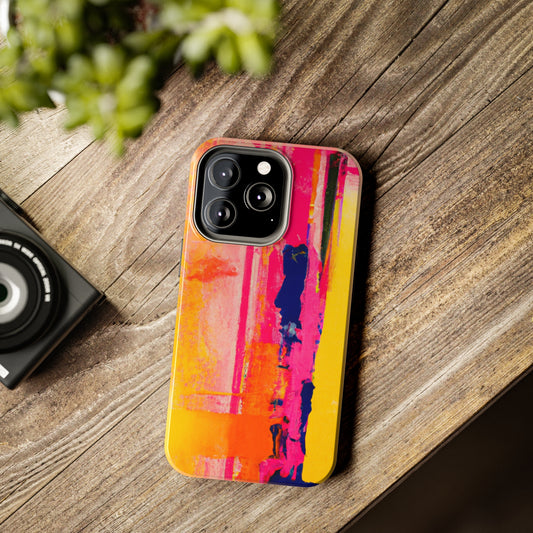 Tough Apple iPhone Cases Ft. Abstract Glitch