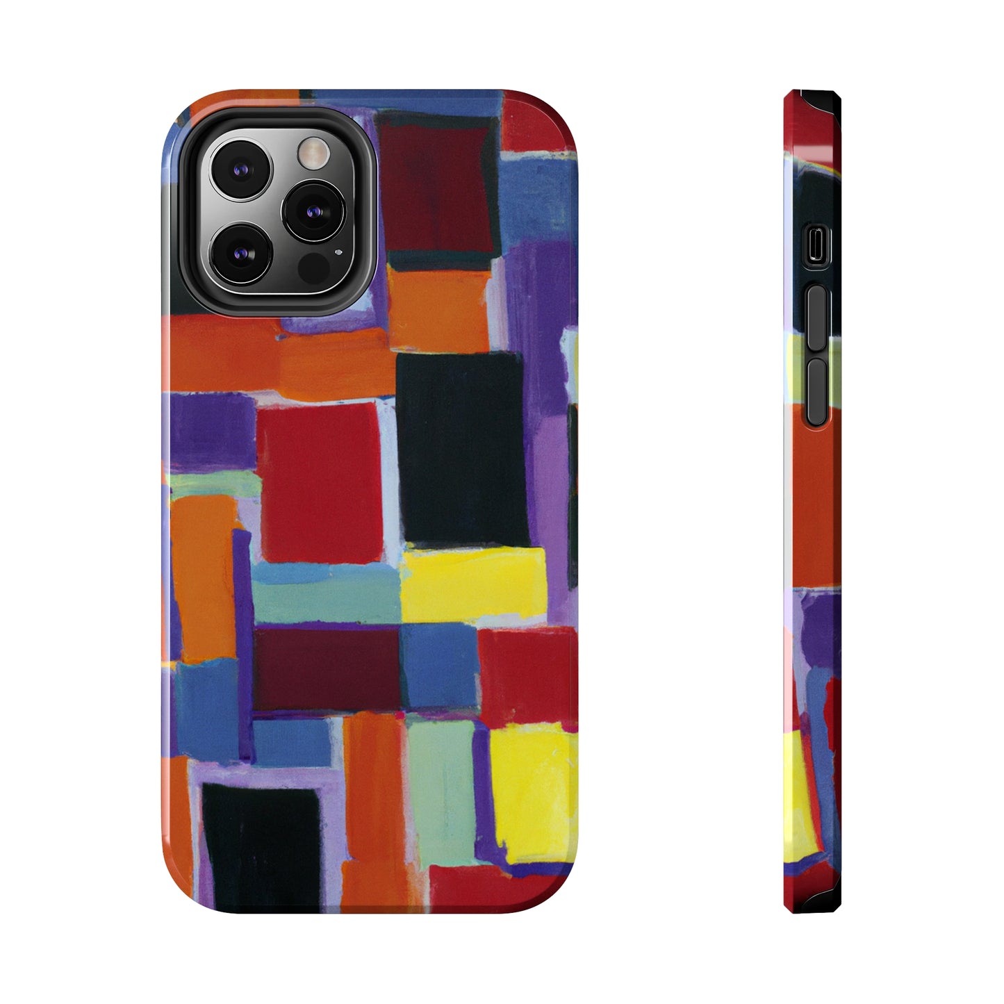 Tough Case-Mate iPhone Case Ft. Abstract Rectangles