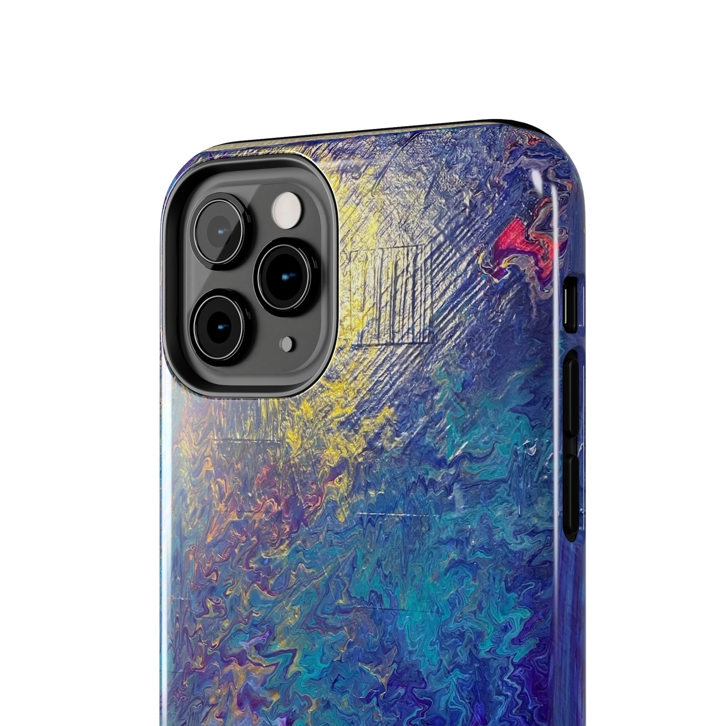 Tough Case-Mate iPhone Cases Ft. Abstract Blue Waterfall