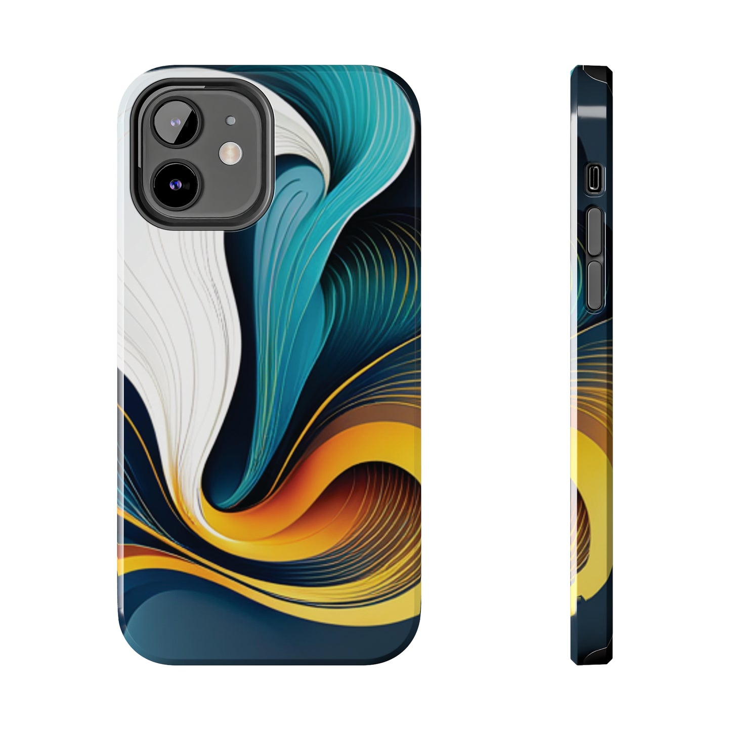 Strong Apple iPhone Cases Ft. Abstract Ocean Waves