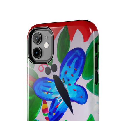 Tough Case-Mate iPhone Case Ft. Watercolor Butterfly