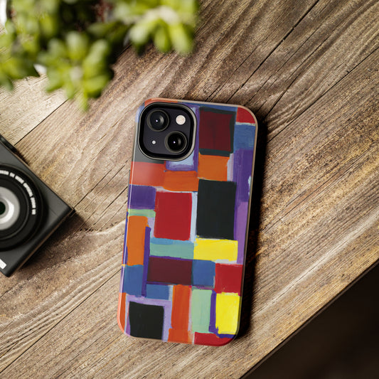 Tough Case-Mate iPhone Case Ft. Abstract Rectangles